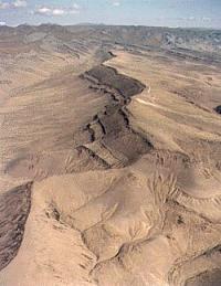 Yucca Mountain, view looking north
